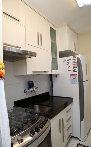 Apartamento à venda com 90m², 1 quarto e 2 vagasCozinha - Armários