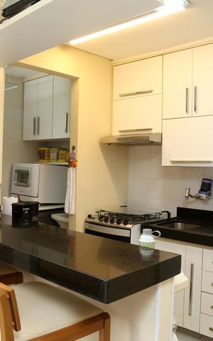 Apartamento à venda com 90m², 1 quarto e 2 vagasCozinha