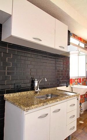 Apartamento para alugar com 40m², 2 quartos e 1 vagaCozinha e Área de Serviço