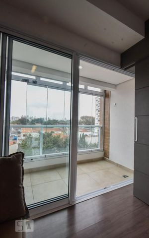 Studio para alugar com 35m², 1 quarto e 1 vagaVaranda