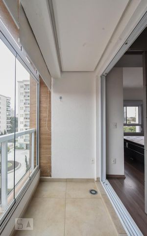 Studio para alugar com 35m², 1 quarto e 1 vagaVaranda