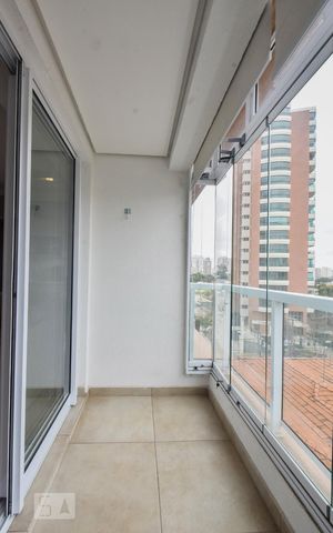 Studio para alugar com 35m², 1 quarto e 1 vagaVaranda