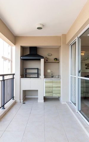 Apartamento à venda com 126m², 2 quartos e 2 vagasVaranda Gourmet