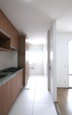 Apartamento à venda com 61m², 2 quartos e 1 vagaCozinha - Sala