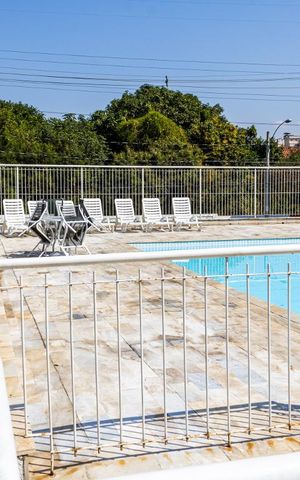 Apartamento à venda com 45m², 2 quartos e 1 vaga Apartamento à venda com 45m², 2 quartos e 1 vagaÁrea comum - Piscina