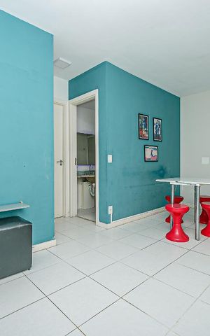 Apartamento para alugar com 60m², 2 quartos e 1 vaga