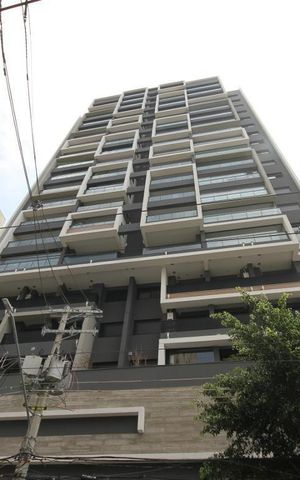 Studio para alugar com 25m², 1 quarto e sem vaga Studio para alugar com 25m², 1 quarto e sem vagaFachada