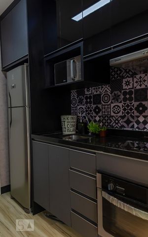 Studio para alugar com 24m², 1 quarto e sem vaga Studio para alugar com 24m², 1 quarto e sem vagaCozinha