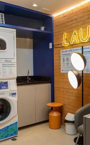 Apartamento para alugar com 30m², 1 quarto e sem vaga Apartamento para alugar com 30m², 1 quarto e sem vagaÁrea comum - Lavanderia