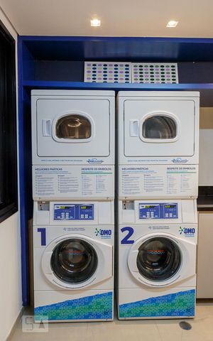 Apartamento para alugar com 30m², 1 quarto e sem vaga Apartamento para alugar com 30m², 1 quarto e sem vagaÁrea comum - Lavanderia