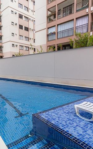 Apartamento para alugar com 46m², 2 quartos e 1 vaga Apartamento para alugar com 46m², 2 quartos e 1 vagaPiscina