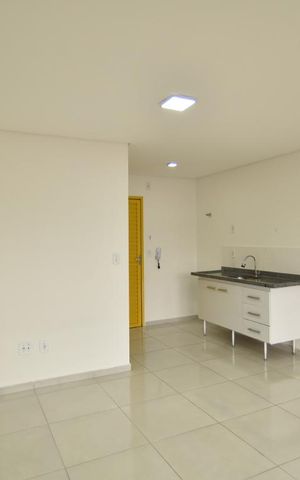 Studio à venda com 33m², 1 quarto e sem vagaSala - cozinha
