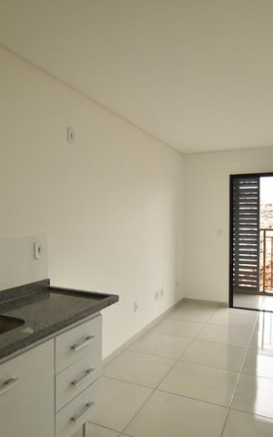 Studio à venda com 33m², 1 quarto e sem vagaSala - cozinha
