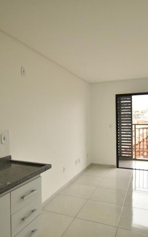 Studio à venda com 33m², 1 quarto e sem vagaSala - cozinha