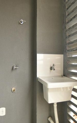 Studio à venda com 33m², 1 quarto e sem vagaVaranda - área de serviço