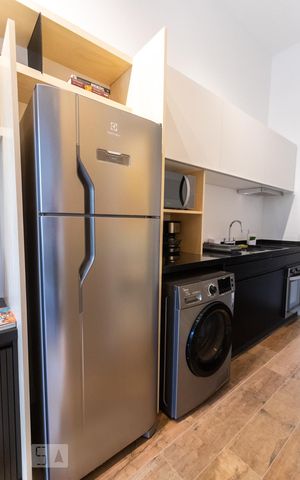 Studio à venda com 32m², 1 quarto e sem vaga Studio à venda com 32m², 1 quarto e sem vagaCozinha