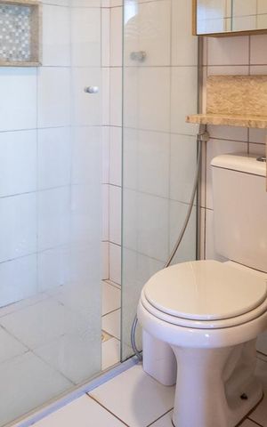 Apartamento à venda com 47m², 2 quartos e 1 vaga Apartamento à venda com 47m², 2 quartos e 1 vagaBanheiro social