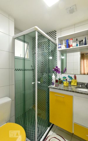 Apartamento à venda com 72m², 3 quartos e 1 vagaBanheiro da suite