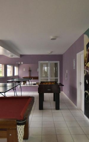 Apartamento à venda com 72m², 3 quartos e 1 vagaÁrea comum - sala de jogos