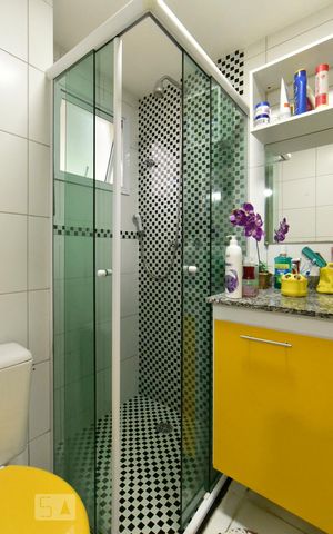 Apartamento à venda com 72m², 3 quartos e 1 vagaBanheiro da suite