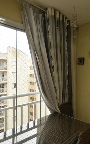 Apartamento à venda com 72m², 3 quartos e 1 vagaVaranda