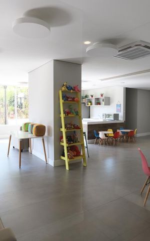 Apartamento à venda com 90m², 2 quartos e 2 vagasSalão de festas infantil