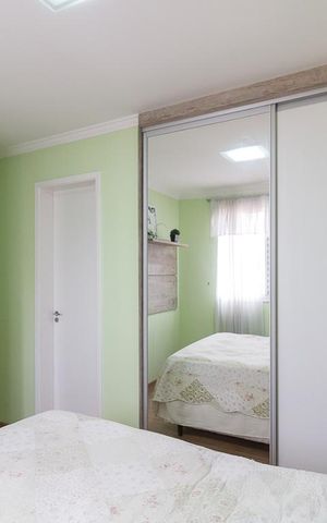 Apartamento para alugar com 66m², 3 quartos e 2 vagasQuarto 3 suíte