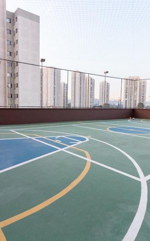 Apartamento para alugar com 66m², 3 quartos e 2 vagasQuadra poliesportiva