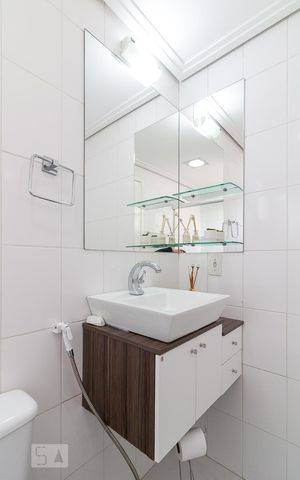 Apartamento para alugar com 66m², 3 quartos e 2 vagasBanheiro quarto 3 suíte