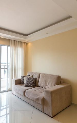 Apartamento para alugar com 66m², 3 quartos e 2 vagasSala