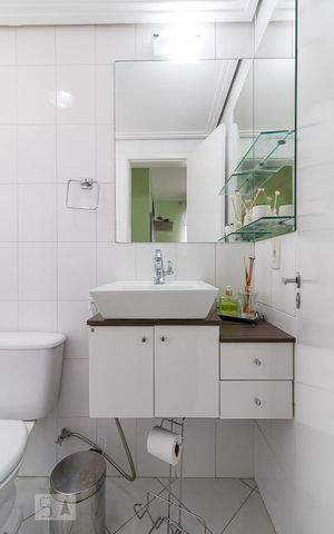 Apartamento para alugar com 66m², 3 quartos e 2 vagasBanheiro quarto 3 suíte