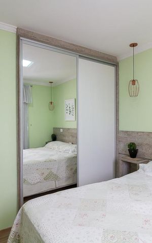 Apartamento para alugar com 66m², 3 quartos e 2 vagasQuarto 3 suíte