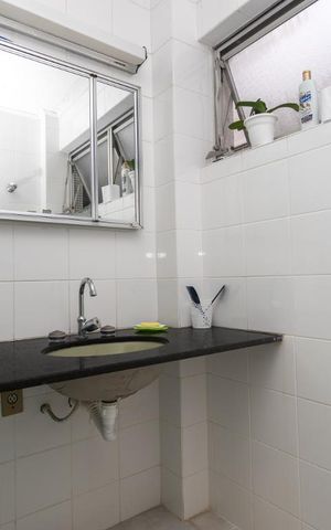 Apartamento à venda com 82m², 2 quartos e sem vaga Apartamento à venda com 82m², 2 quartos e sem vagaBanheiro