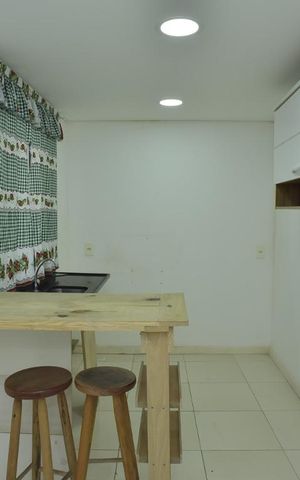 Studio para alugar com 30m², 1 quarto e sem vagaCozinha