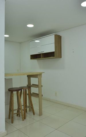 Studio para alugar com 30m², 1 quarto e sem vagaSala