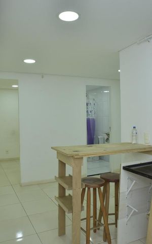 Studio para alugar com 30m², 1 quarto e sem vagaCozinha