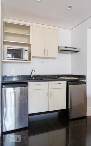 Apartamento à venda com 52m², 1 quarto e 2 vagas Apartamento à venda com 52m², 1 quarto e 2 vagasCozinha