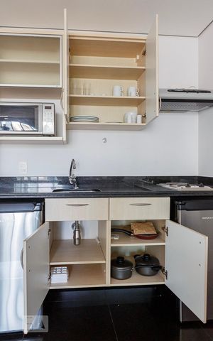 Apartamento à venda com 52m², 1 quarto e 2 vagas Apartamento à venda com 52m², 1 quarto e 2 vagasCozinha