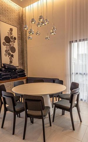 Studio à venda com 21m², 1 quarto e sem vaga Studio à venda com 21m², 1 quarto e sem vagaÁrea comum - Salão de festas