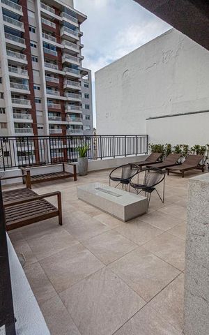 Studio à venda com 21m², 1 quarto e sem vaga Studio à venda com 21m², 1 quarto e sem vagaÁrea comum - Terraço