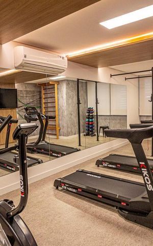 Studio à venda com 21m², 1 quarto e sem vaga Studio à venda com 21m², 1 quarto e sem vagaÁrea comum - Academia