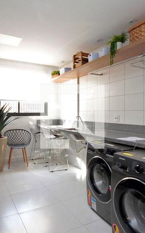Studio à venda com 26m², 1 quarto e sem vagaLavanderia