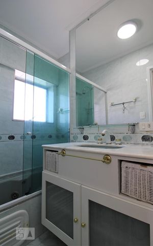 Apartamento para alugar com 81m², 3 quartos e 1 vagaBanheiro da suíte