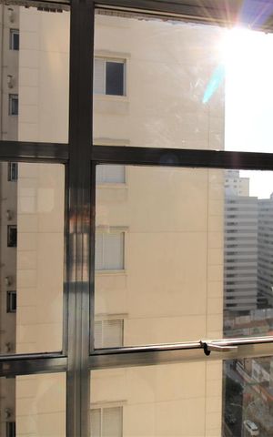 Apartamento para alugar com 81m², 3 quartos e 1 vagaVista da sala