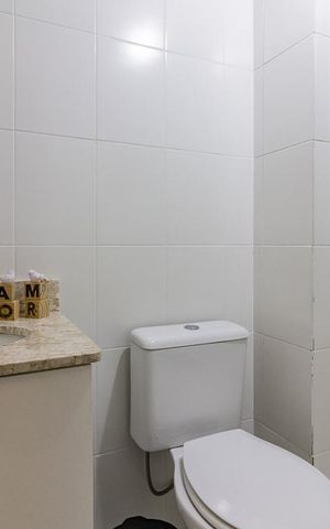 Apartamento à venda com 57m², 2 quartos e 1 vaga Apartamento à venda com 57m², 2 quartos e 1 vagaBanheiro da suite