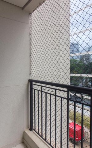 Apartamento para alugar com 50m², 2 quartos e 1 vagaVaranda