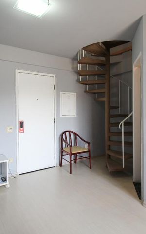 Studio à venda com 50m², 1 quarto e 1 vaga Studio à venda com 50m², 1 quarto e 1 vagaSala