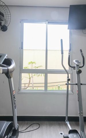 Apartamento à venda com 48m², 2 quartos e 1 vaga Apartamento à venda com 48m², 2 quartos e 1 vagaAcademia