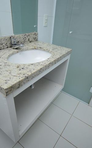 Apartamento para alugar com 60m², 2 quartos e 1 vagaBanheiro da Suíte