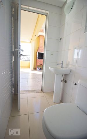 Apartamento para alugar com 164m², 4 quartos e 2 vagasBanheiro de Serviço